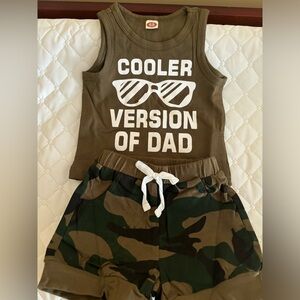 Camo Short set